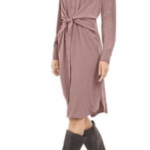 Alfani Women's Shirt Dress Pottery Clay soft Pink